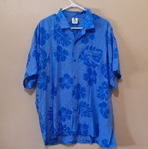 Rima Blue Hawaiian Shirt